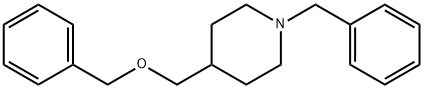 1-benzyl-4-(benzyloxymethyl)piperidine Struktur