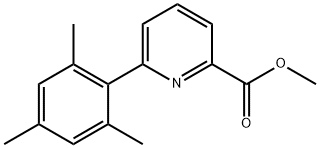 Methyl 6-mesitylpicolinate Struktur