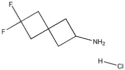 6,6-Difluorospiro[3.3]heptan-2-amine hydrochloride Struktur