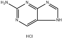 2-Aminopurine (hydrochloride) Struktur