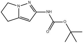 tert-butyl 5,6-dihydro-4H-pyrrolo[1,2-b]pyrazol-2-ylcarbamate Struktur