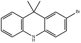 2-bromo-9,9-dimethyl-9,10-dihydroacridine Struktur