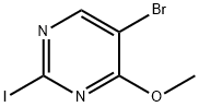 5-Bromo-2-iodo-4-methoxypyrimidine Struktur