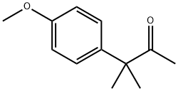 3-(4-Methoxyphenyl)-3-methylbutan-2-one Struktur