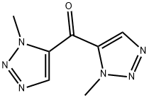 bis(1-methyl-1H-1,2,3-triazol-5-yl)methanone Struktur