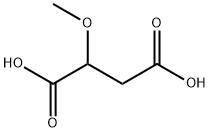 2-methoxybutanedioic acid Struktur