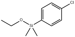 4-ChlorophenylDimethylEthoxysilane Struktur