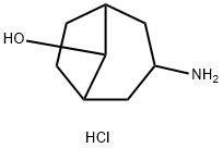 3-Aminobicyclo[3.2.1]octan-8-ol hydrochloride Struktur