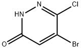 3(2H)-Pyridazinone, 5-bromo-6-chloro- Struktur