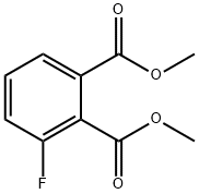 1,2-BENZENEDICARBOXYLIC ACID, 3-FLUORO-, 1,2-DIMETHYL ESTER Struktur