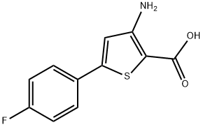 3-amino-5-(4-fluorophenyl)thiophene-2-carboxylic acid