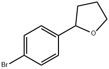 2-(4-bromophenyl)tetrahydroFuran Struktur