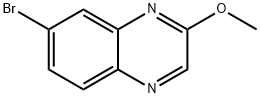 7-bromo-2-methoxyquinoxaline Struktur