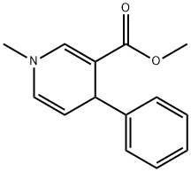 Methyl 1-methyl-4-phenyl-1,4-dihydropyridine-3-carboxylate Struktur