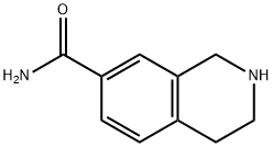 1,2,3,4-TETRAHYDROISOQUINOLINE-7-CARBOXAMIDE Struktur