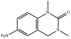 6-amino-1,3-dimethyl-1,2,3,4-tetrahydroquinazolin-2-one Struktur