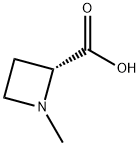 2-Azetidinecarboxylic acid, 1-methyl-, (2R)- Struktur