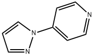 1-(pyridin-4-yl)-1H-pyrazole Struktur