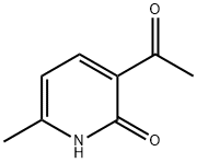 3-acetyl-6-methylpyridin-2(1H)-one Struktur