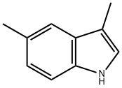 1H-Indole,3,5-dimethyl-
 Struktur