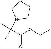 ethyl 2-methyl-2-(pyrrolidin-1-yl)propanoate