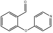 2-(Pyridin-4-yloxy)benzaldehyde Struktur