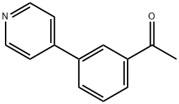 1-[3-(4-Pyridinyl)phenyl]ethanone Struktur