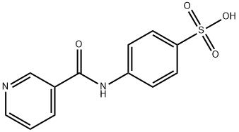 4-(nicotinamido)benzenesulfonic acid Struktur