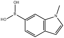 Boronic acid, (1-methyl-1H-indol-6-yl)-
 Struktur