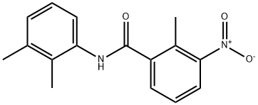 N-(2,3-dimethylphenyl)-2-methyl-3-nitrobenzamide Struktur