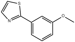 2-(3-methoxyphenyl)thiazole Struktur