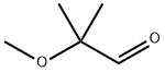 2-methoxy-2-methylpropionaldehyde Struktur