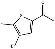 1-(4-Bromo-5-methyl-thiophen-2-yl)-ethanone Struktur