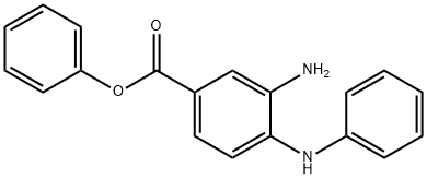 Phenyl 3-amino-4-(phenylamino)benzoate Struktur