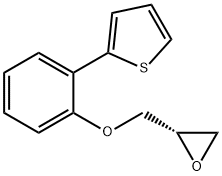 (S)-2-(2-Glycidyloxyphenyl)thiophene Struktur