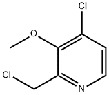 4-chloro-2-(chloromethyl)-3-methoxypyridine Struktur