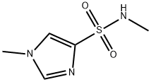 N,1-dimethyl-1H-Imidazole-4-sulfonamide Struktur