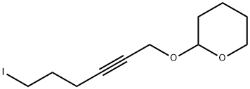 2-((6-Iodohex-2-Yn-1-Yl)Oxy)Tetrahydro-2H-Pyran Struktur