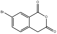 1H-2-Benzopyran-1,3(4H)-dione, 7-bromo-
 Struktur