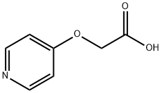 2-(pyridin-4-yloxy)acetic acid Struktur