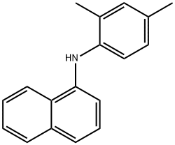 N-(2,4-Dimethylphenyl)naphthalen-1-amine Struktur