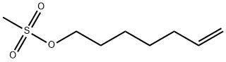 Hept-6-en-1-yl methanesulfonate Struktur