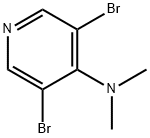 3,5-Dibromo-N,N-dimethylpyridin-4-amine Struktur