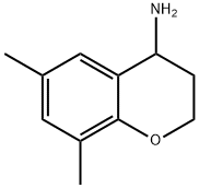 6,8-DIMETHYL-3,4-DIHYDRO-2H-1-BENZOPYRAN-4-AMINE Struktur