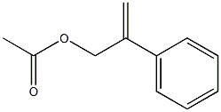 2-phenylallyl acetate Struktur