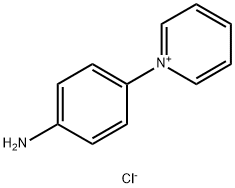 1-(4-Aminophenyl)pyridin-1-ium chloride Struktur