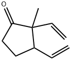 2-Methyl-2,3-divinylcyclopentanone Struktur