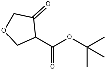 4-Oxo-Tetrahydro-Furan-3-Carboxylic Acid Tert-Butyl Ester Struktur