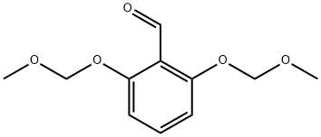 1,3-bis(methoxymethoxy)benzaldehyde Struktur