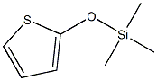 Silane, trimethyl(2-thienyloxy)- Struktur